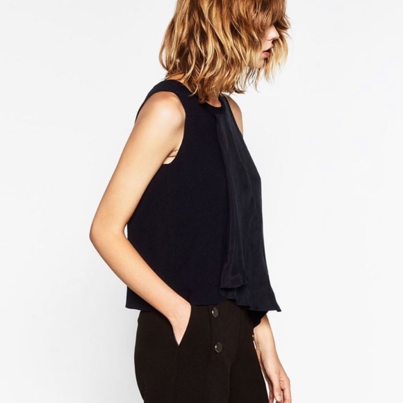 Zara Tops - Zara Knit asymmetrical top